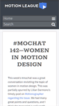 Mobile Screenshot of motionleague.com